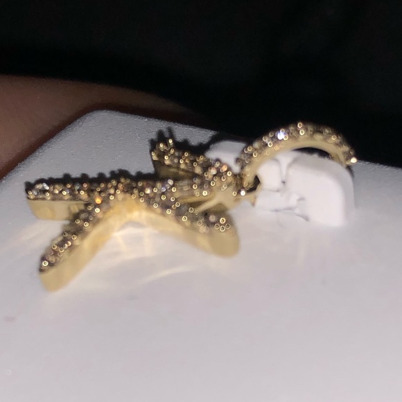 Stunning 10k solid real gold K initial SI diamond pendant with appraisal Letter - Picture 6 of 7